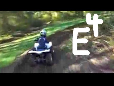 One year later, helmet cam of one full lap on the kid's EXPANDED MX track behind an LTZ50! (v2.0)