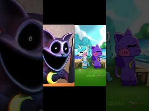 Catnap & Craftycorn’s Past2 #poppyplaytimechapter3 #shorts