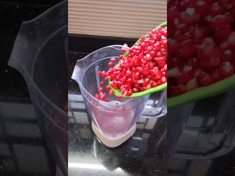 Pomegranate Milk Shake. #shorts #pomegranatejuice  #ankiscookery