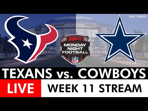 Texans vs. Cowboys Live Streaming Scoreboard, Play-By-Play, Highlights & Stats | NFL Week 11 On ABC