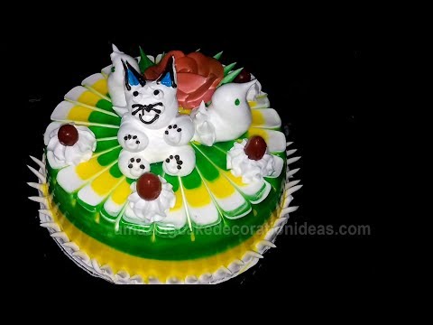 Amazing  Pineapple Fancy Cake Decoration by Cake Artist | Cake Art Decoration | Big Food Zone