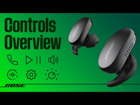 Bose QuietComfort™ Earbuds – Controls Overview