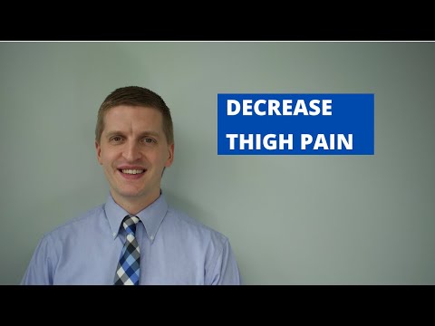 Decrease Thigh Pain After Knee Replacement