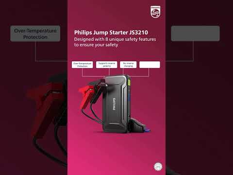 Philips Jumpstarter: Reliable Power Anytime, Anywhere!