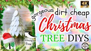 Almost free AND Impressive! Dollar Tree Christmas Tree Crafts