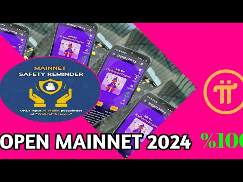 Open Mainnet Ya PI NETWORK ipo 2024.