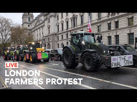 London Farmers Protest 2024 Live