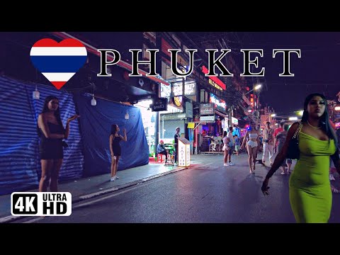 [4K] 🇹🇭 Bangla Road Phuket Nightlife Full Tour