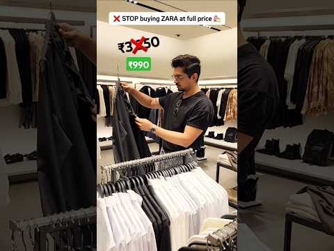 STOP Buying ZARA At Full Price ❌️ Instead, Try This ✅️ #zara #shopping #shortsvideo #shortsvideo