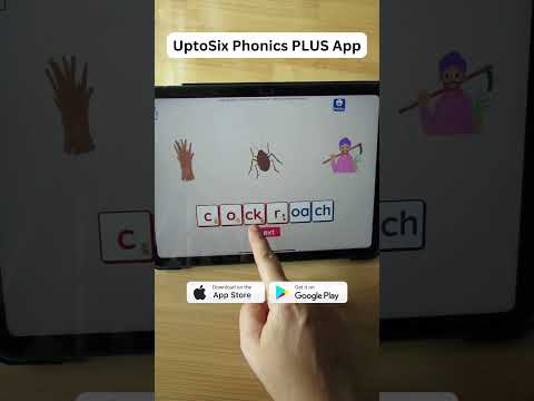 Build Your Child’s Reading & Spelling Skills with the UptoSix Phonics PLUS App!