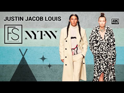 JUSTIN JACOB LOUIS | New York Fashion Week SS24 EXCLUSIVE Interview Full Fashion Show 4K