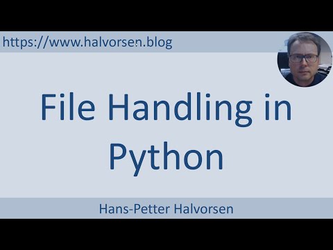 File Handling in Python