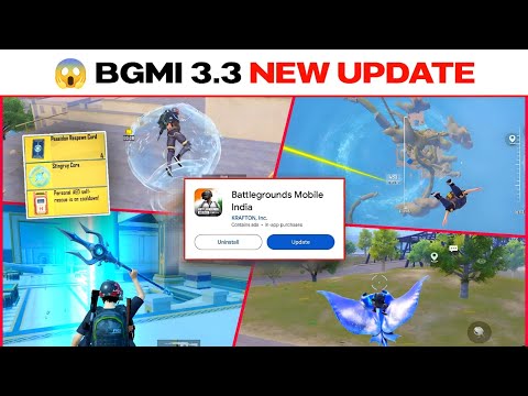 😱BGMI 3.3 NEW UPDATE IS HERE | NEW UPDATE 3.3 GAMEPLAY | NEW UPDATE OCEAN ODYSSEY - LION X YT