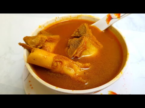 Mutton Nalli Soup || PES || 4K - #Recipe #535