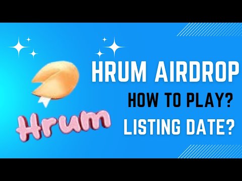 Hrum Airdrop | Hrum Listing Date? | Hrum Full Details | How To Play Hrum? | Crypto Spot