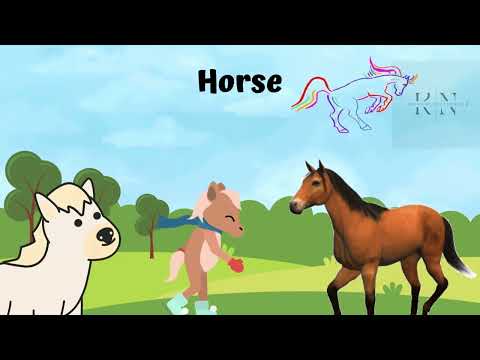 Learn Farm Animals for Kids. Awesome Animated Animal Education for Kids! Can You Guess Animal"