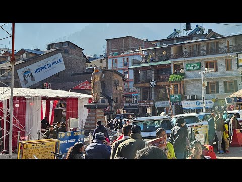 Manali Mall Road Live Update