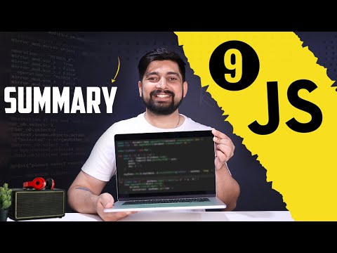 Data types of javascript summary | chai aur #javascript