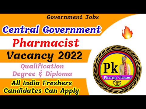 Pharmacist Vacancy 2022 || Pharmacist Recruitment 2022 @PKPharmaClasses #pkpharma