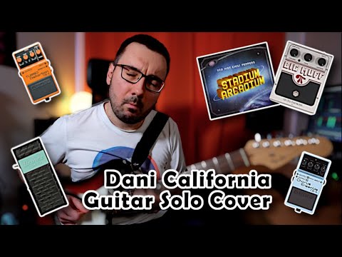 Dani California Solo Cover (Studio Version) // Red Hot Chili Peppers