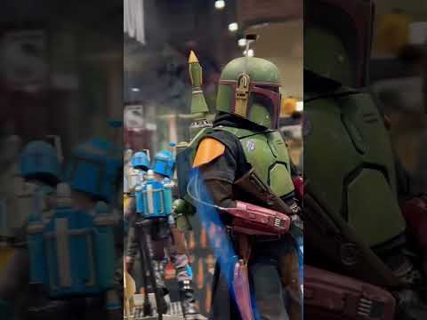 Boba Fett 1/6 & 1/4 (Hot Toys) #starwars #mandalorian #disney #sdcc #collecting #hottoys #bobafett