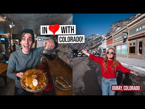 We Found Colorado’s MOST CHARMING Town! - Ice Climbing & Delicious Local Food in Ouray, Colorado❤️