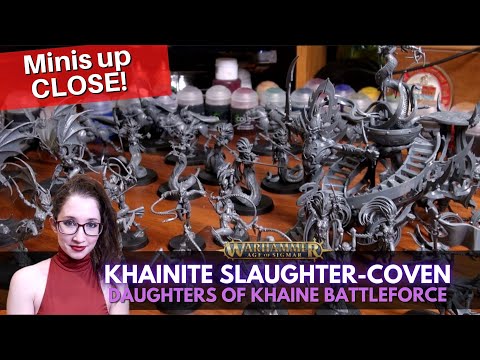 Daughters of Khaine Assembled! Khainite Slaughter-Coven Battleforce