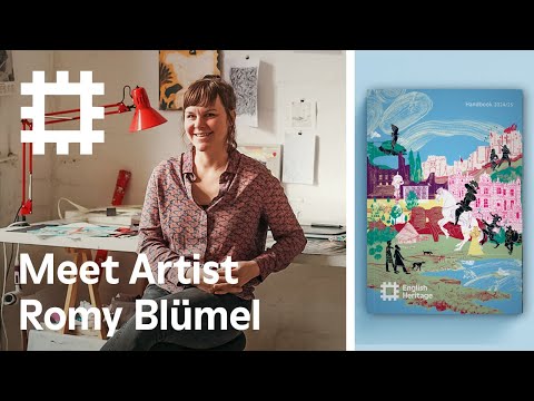 Meet Romy Blümel, Members' Handbook Artist 2024/25