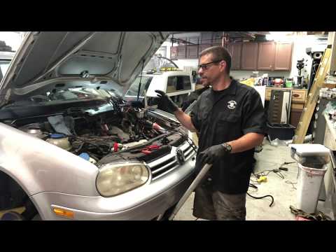 VW MK4 trans swap electrical wiring (2 of 3)