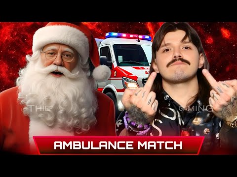 WWE 2K24 • Ambulance Match - Santa Claus VS Dominik Mysterio | WWE