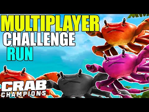 Extremely Fun "Frugal Achievement" 4 Player COOP Run | Crab Champions  Multiplayer With Friends!