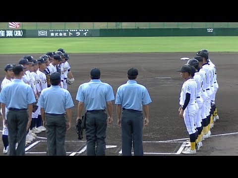 【タイブレークの激闘】津久見vs能代【第69回全国高校軟式野球選手権大会・準々決勝】