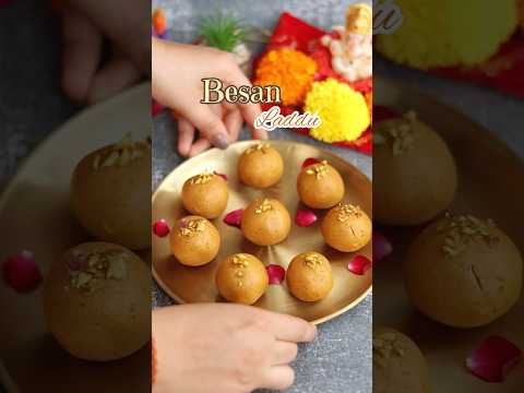 Besan ke Laddu 😋 #shorts #besankeladdu #recipe #viralshorts