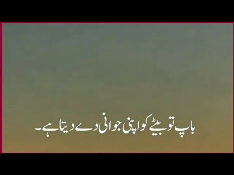 Best Urdu Poetry💞two line's Status👌|Baap ki shaan🥰|Qari ajmel raza qadri 💖best Voice Poetry🤟|Status🤞