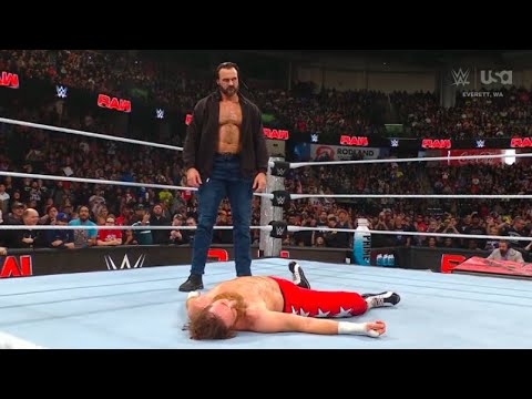 Drew McIntyre Returns & attacks Sami Zayn WWE Raw 12/2/24