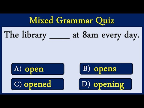 Mixed English Grammar Quiz 61:  Can You Score 10/10 In This Quiz?