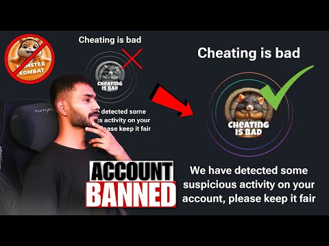 CHEATING IS BAD BAD 😤 HAMSTER KOMBAT ACCOUNT BANNED WARNING 🚫 || HAMSTER KOMBAT NEW UPDATE