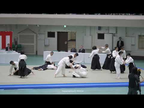 Hayamamachi Aikikai - 61st All Japan Aikido Demonstration at the Nippon Budokan