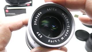 LEICA ライカ Macro-Set M (Macro-Elmar マクロエルマー M 90mm F4,Macro-Adapter)