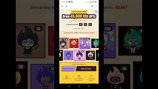 Draw 45.000 UlaNFTs best/join houbi wallet Good NFT/Free eraning NFT parnarship fast /join fast