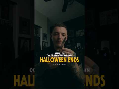 Turn Apple Log Video into a scene from Halloween 🎃