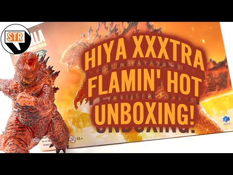 Hiya Toys Exquisite Basic Burning Godzilla battle Ver Unboxing TRANSLUCENT BURNING GODZILLA!