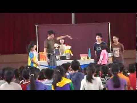 台南市新營區南梓國民小學歡迎九歌劇坊蒞臨表演