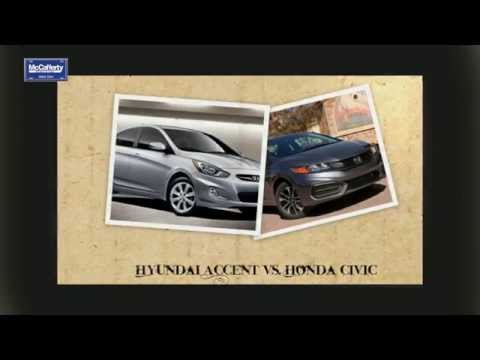 Hyundai Accent Vs. Honda Civic Comparison