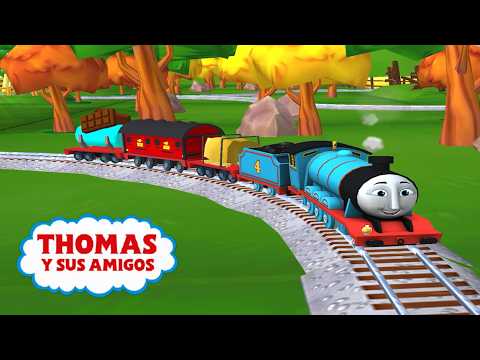 Thomas y sus amigos en español - Thomas y Gordon en el misterioso castillo de la Isla de Sodor.