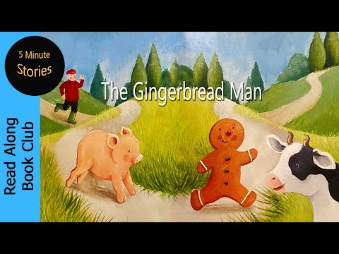 THE GINGERBREAD MAN 🎄 A 5 Minute Short Story READ ALOUD