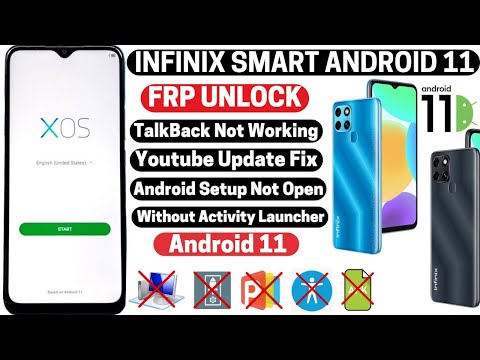 All Infinix Smart Android 11 FRP Bypass 2024 ✅| Infinix Smart|X688B/X657B/X6611B/X6511E |Without Pc