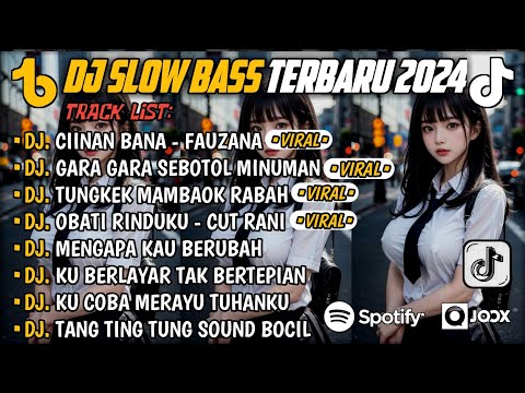 DJ SLOW BASS TERBARU 2024🎵DJ CIINAN BANA FAUZANA 🎵DJ GARA GARA SEBOTOL MINUMAN🎵 FULL ALBUM