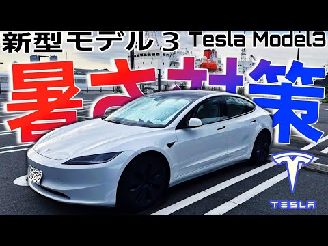 新型モデル３の暑さ対策|Teslaの生態