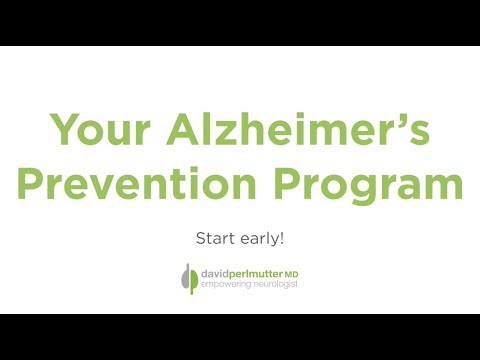 Your Alzheimer's Prevention Program - Start Today!